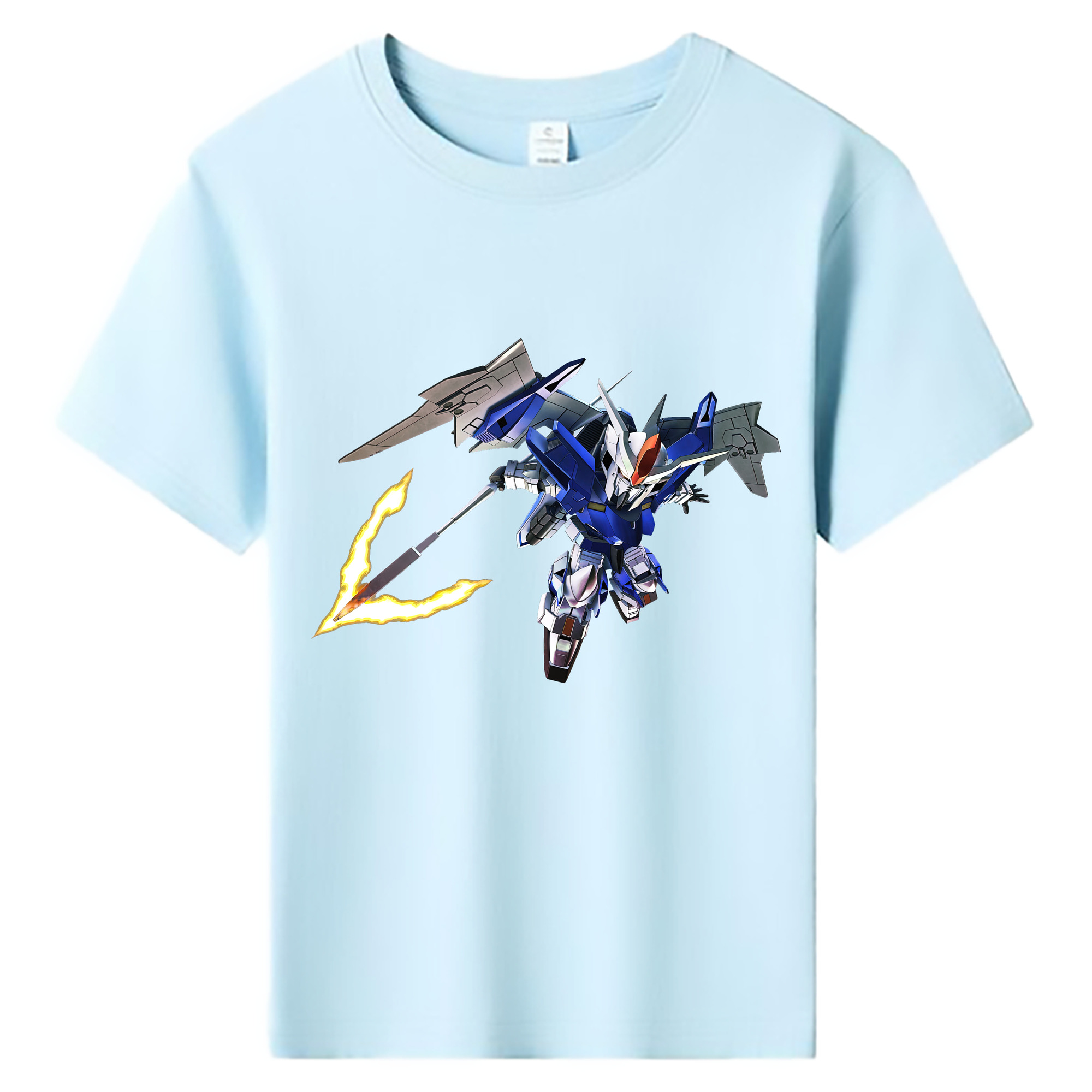 （画像用） 機動戦士ガンダム Mobile Suit Gundam 綿100％キッズTシャツ（フロントプリント）